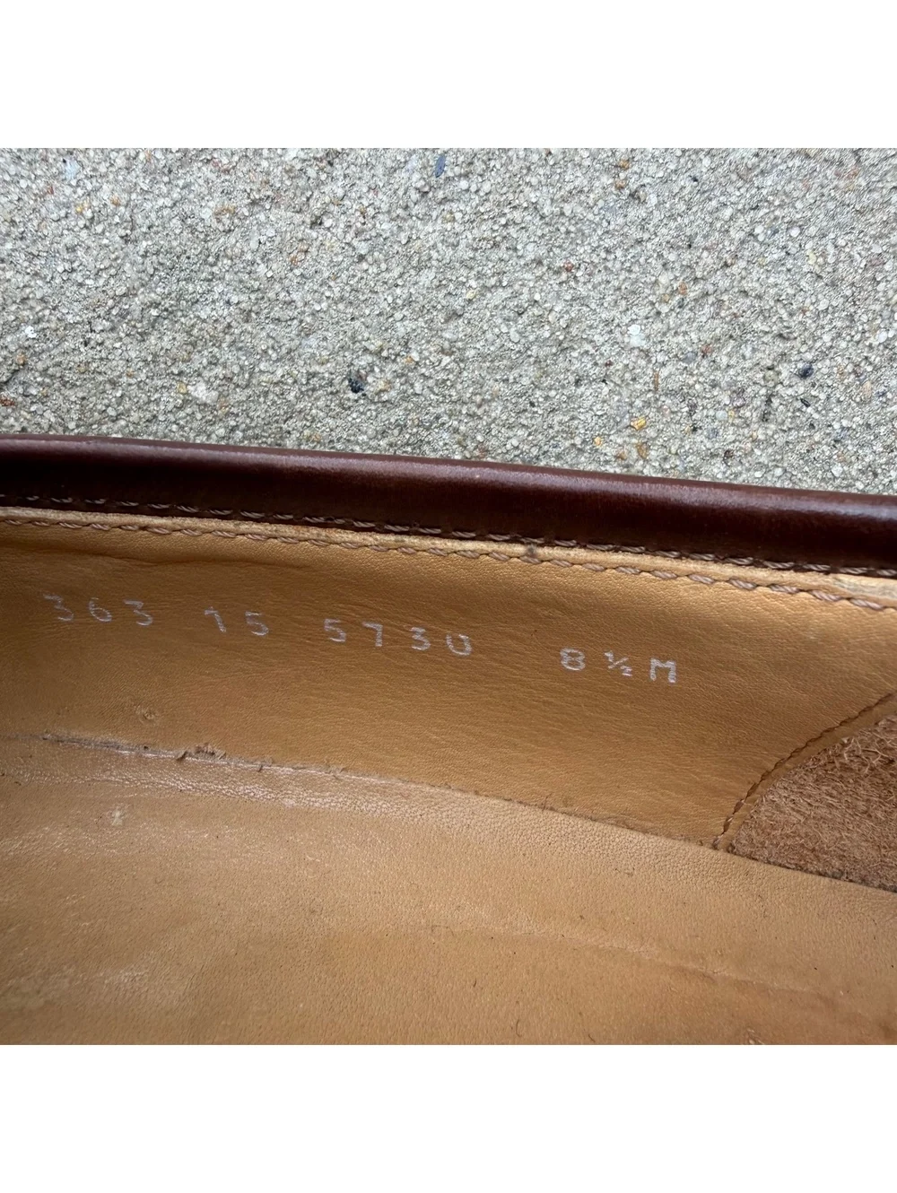 Johnston Murphy Tassel Loafers Mens 8M Brown Leather Tassel Classic